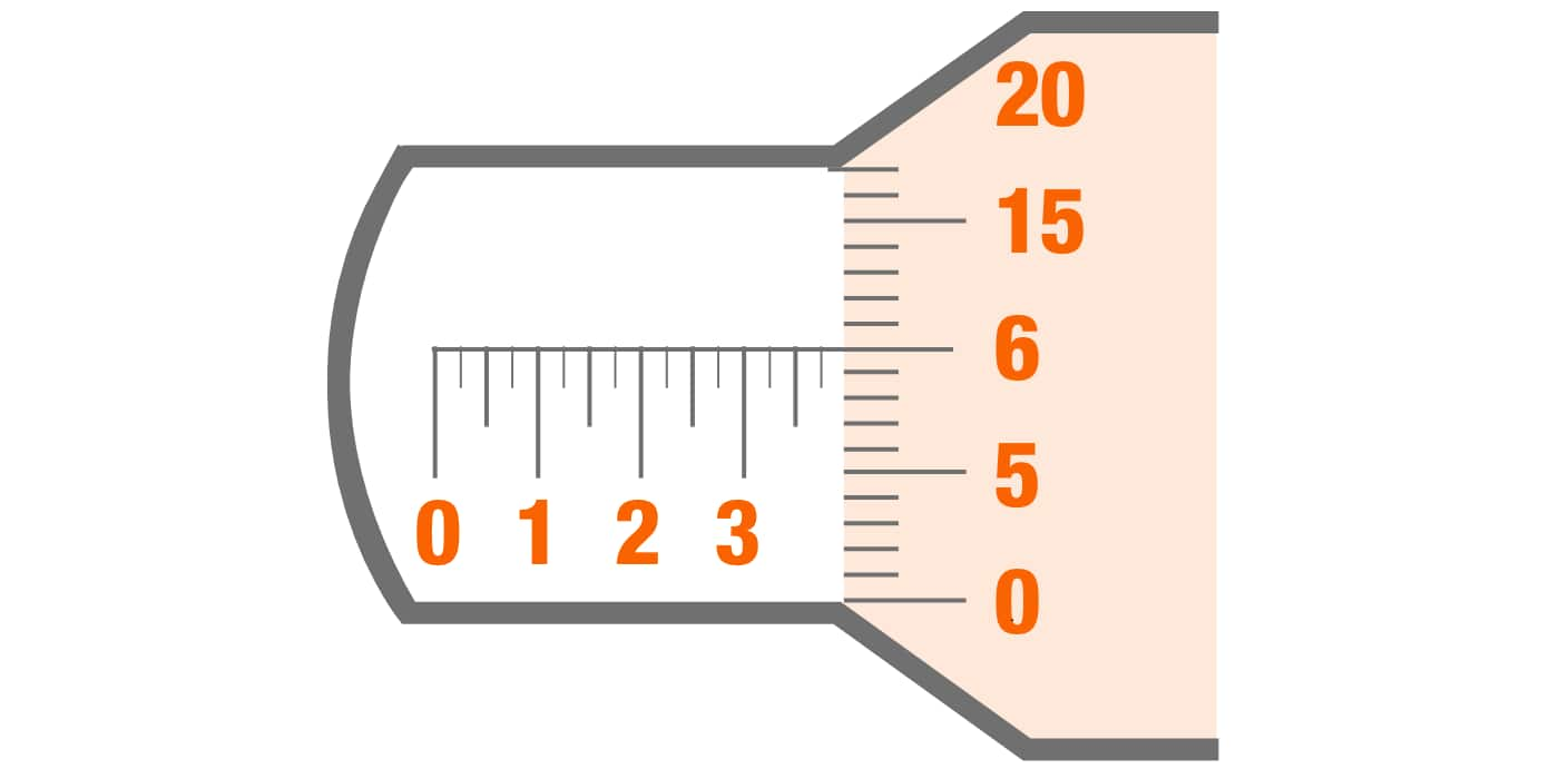 How to read store a vernier micrometer